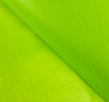 Бумага упаковочная тишью, зеленое яблоко, 50 см x 66 см